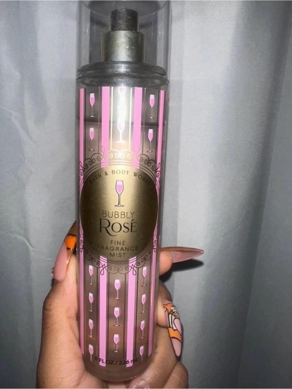 Bath & Body Works Pink & Gold Bubbly Rosé Fine Fragrance Mist